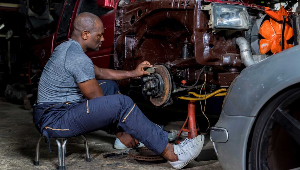 Professional brake repair service by Riverfront Auto Dallas in Riverfront Dallas TX